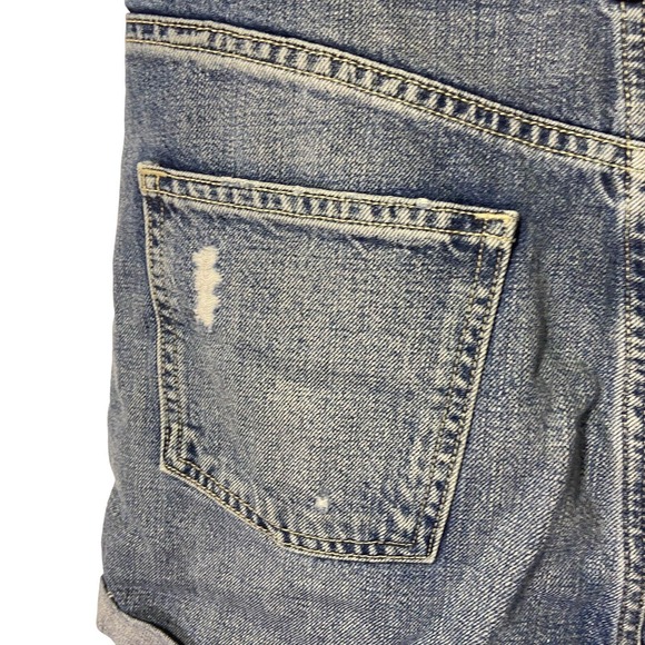 Scotch & Soda Cuffed Women Button Fly Jean Shorts 28 Festival Retro Grunge Y2K - Picture 15 of 15